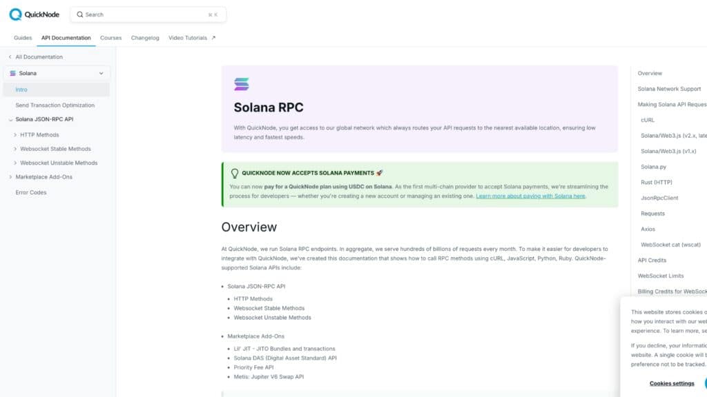 Quick Node for Solana NFT RPC