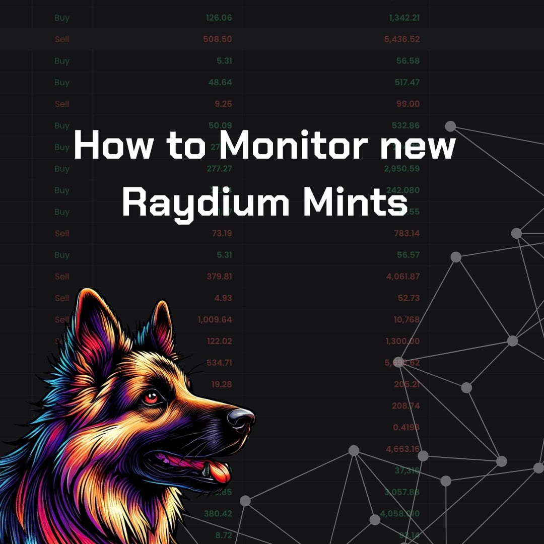 Monitor Raydium Mintings